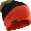 Salomon Flatspin Reversible Beanie (Mecca Orange/Black/Martini Olive) -Saucony Clothing Shop LC1592200 0 GHO flatspinreversiblebeanie blackmartiniolivemeccaorange ski u