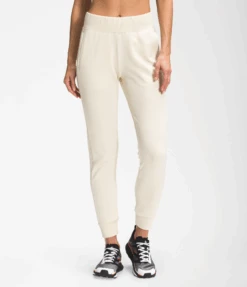 The North Face Women's Exploration Jogger (3BT - Vintage White Heather/TNF White Logo)