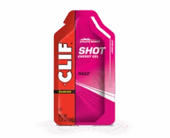 Clif Shot Energy Gels -Saucony Clothing Shop Razz