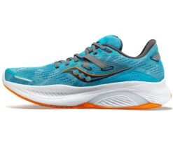 Saucony Men's Guide 16 (25 - Agave/Marigold) -Saucony Clothing Shop S20810 25 2