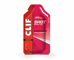 Clif Shot Energy Gels -Saucony Clothing Shop Strawberry