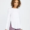Women's Jenny Long Sleeve (100 - White) -Saucony Clothing Shop Tasc SS 2022 9507 9241ee38 80be 40be 8a85 8b8c818a3690