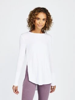 Women's Jenny Long Sleeve (100 - White)