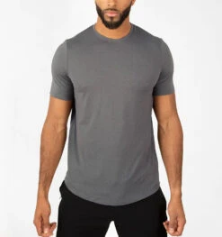 Men's Ultra Tee (Heather Steel) -Saucony Clothing Shop ULTRA TEE HSTEEL FRONT 1024x1024 5a04a293 a730 4781 aad5 0c9fd513c928