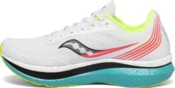 Saucony Women's Endorphin Pro (10 - White Mutant) -Saucony Clothing Shop WEndorphinProMedial