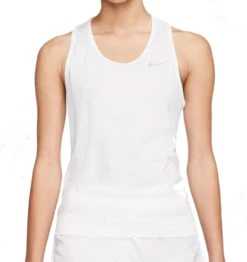 Nike Women's Infinite Running Slim Fit Tank (100 - White)