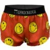 Women's Smiley 1.5" Split Shorts -Saucony Clothing Shop chicknlegs womens smiley printed running shorts