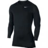 Nike Men's Pro Cool Compression Long Sleeve (010 - Black/White)