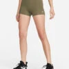 Nike Women's Pro 3" Shorts (223 - Medium Olive/Black/White) -Saucony Clothing Shop efa54b7d 4be5 492b b4a6 853336eea075