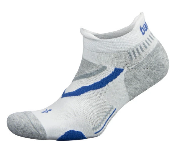 Balega UltraGlide No Show Running Socks (White/Midgrey) 3 Balega UltraGlide No Show Running Socks (White/Midgrey)