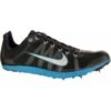 Nike Zoom Victory XC (004 - Black/Black-Metallic Silver-Blue Glow) -Saucony Clothing Shop victoryxc 004
